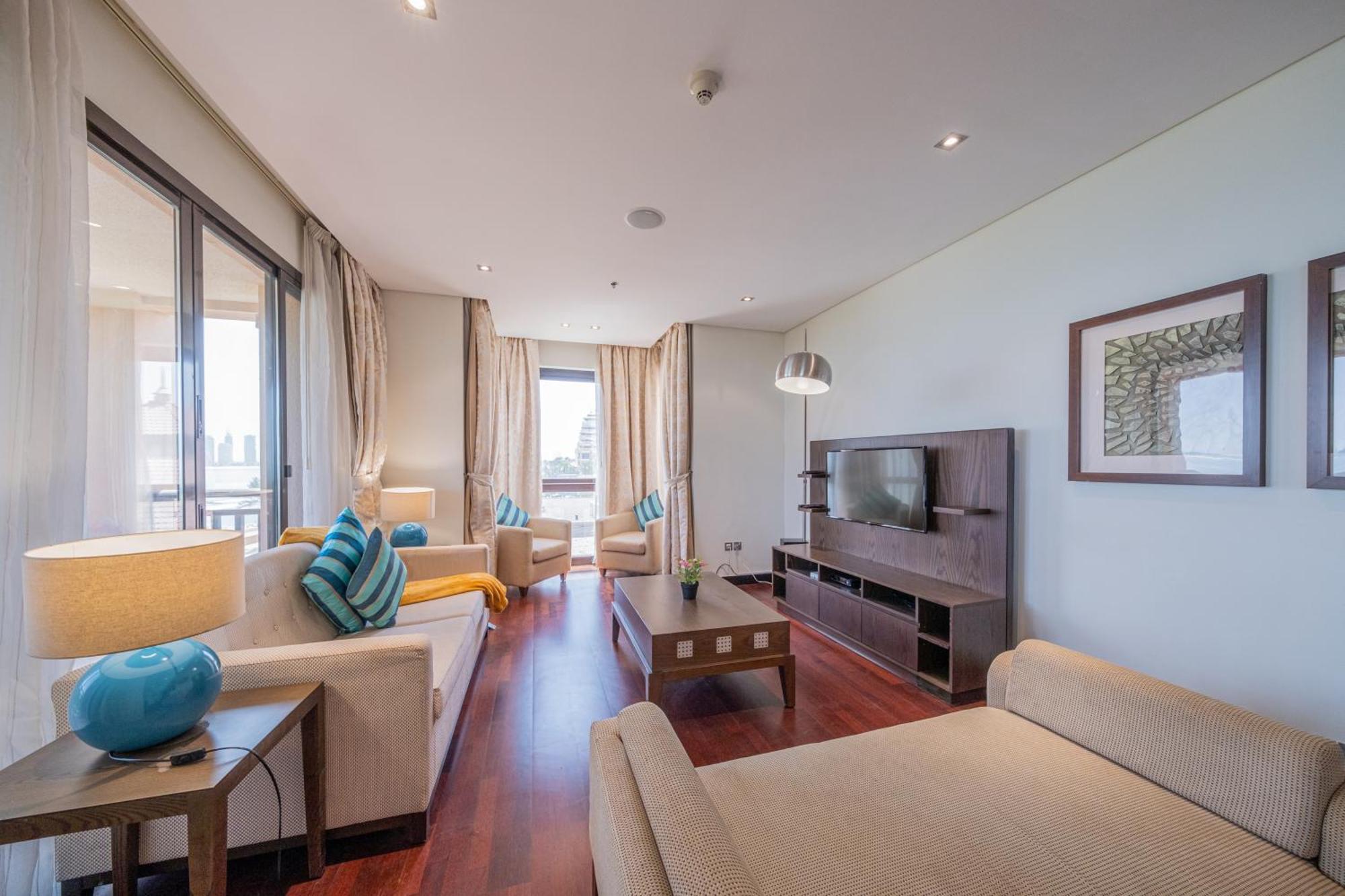 Luxe Getaways Royal Amwaj Palm Jumeirah Resort Apartment Holiday Home Dubai Exterior foto