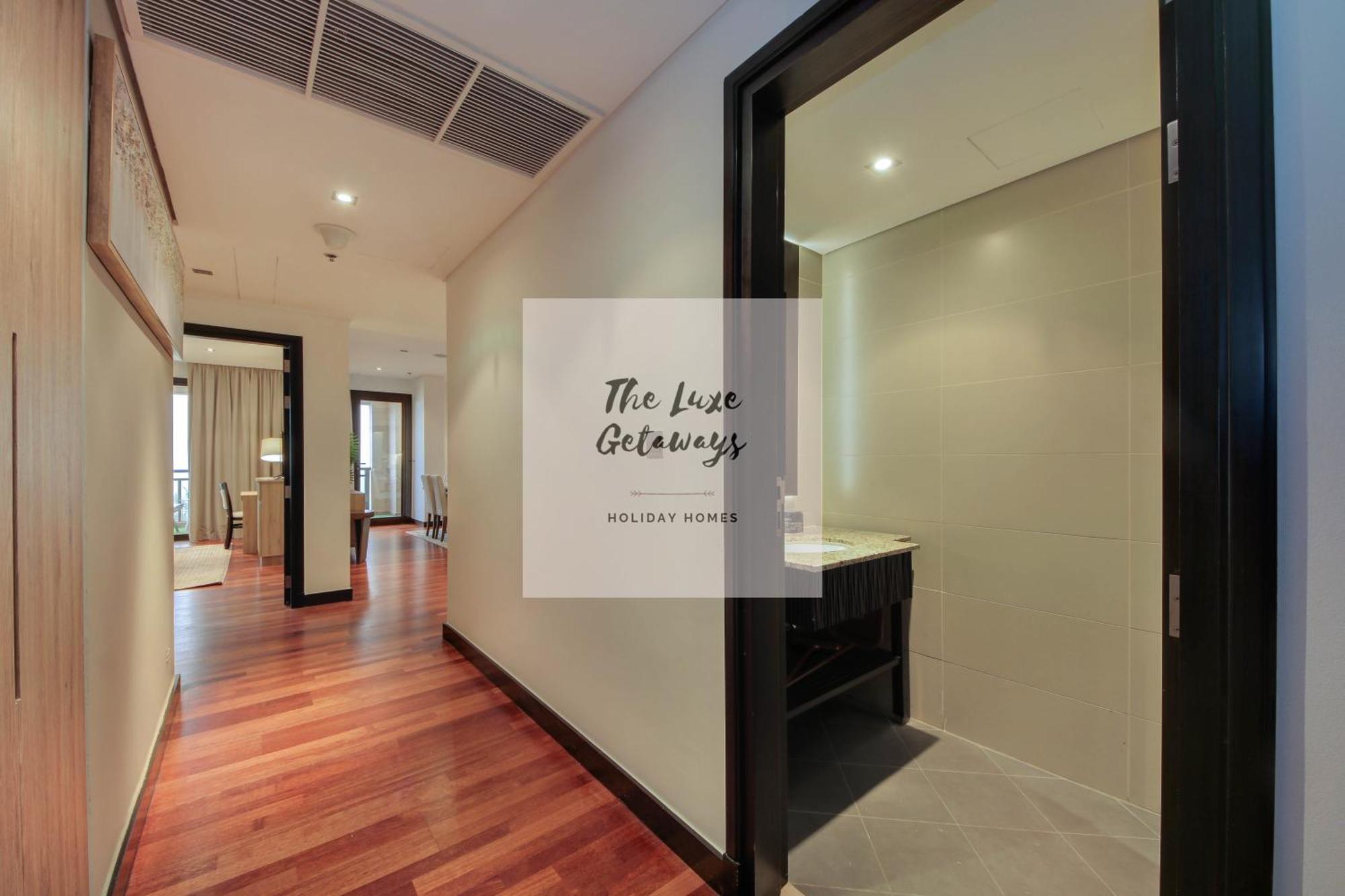 Luxe Getaways Royal Amwaj Palm Jumeirah Resort Apartment Holiday Home Dubai Exterior foto