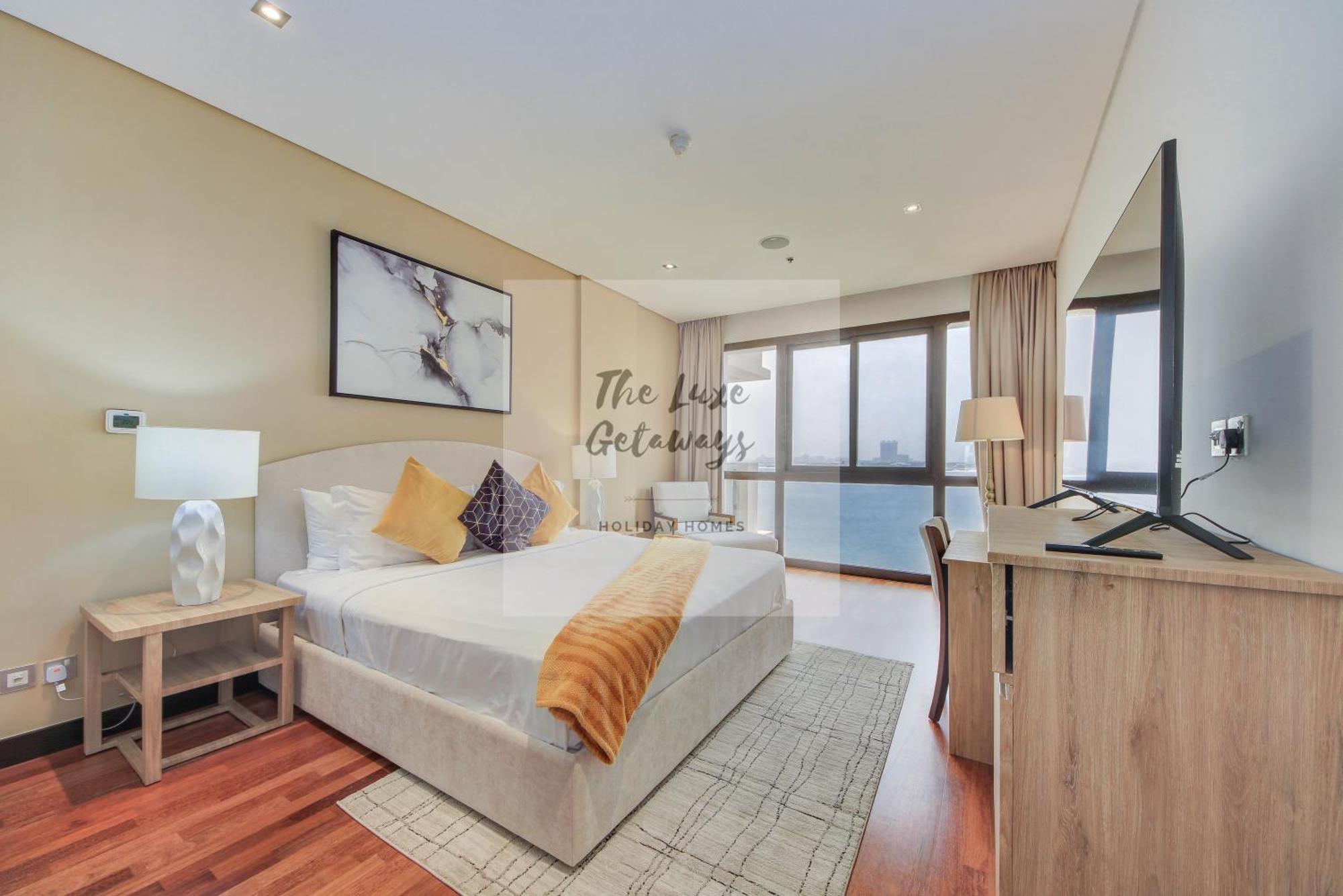 Luxe Getaways Royal Amwaj Palm Jumeirah Resort Apartment Holiday Home Dubai Exterior foto