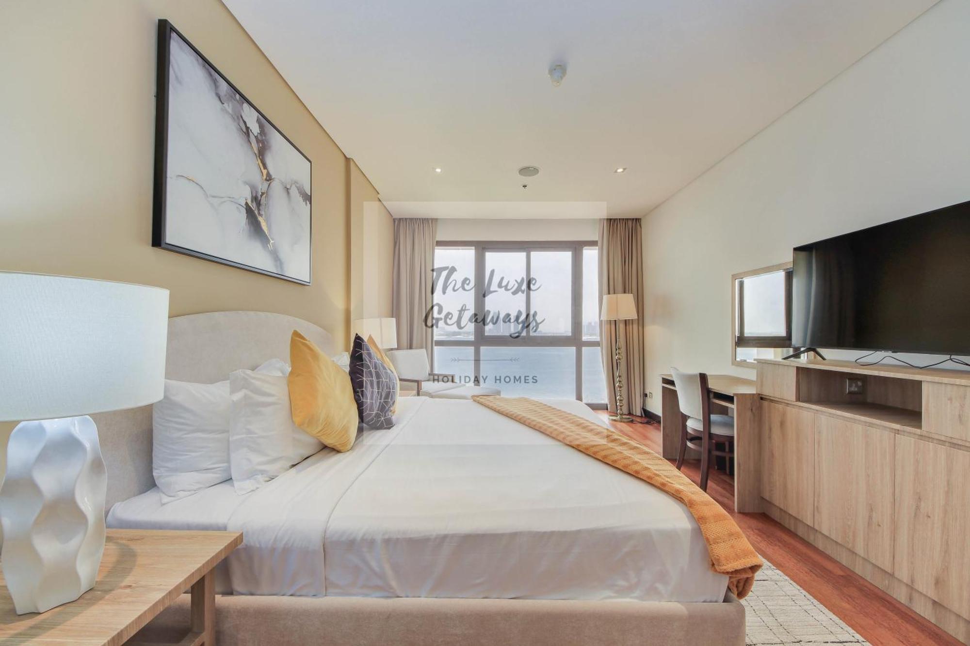 Luxe Getaways Royal Amwaj Palm Jumeirah Resort Apartment Holiday Home Dubai Exterior foto