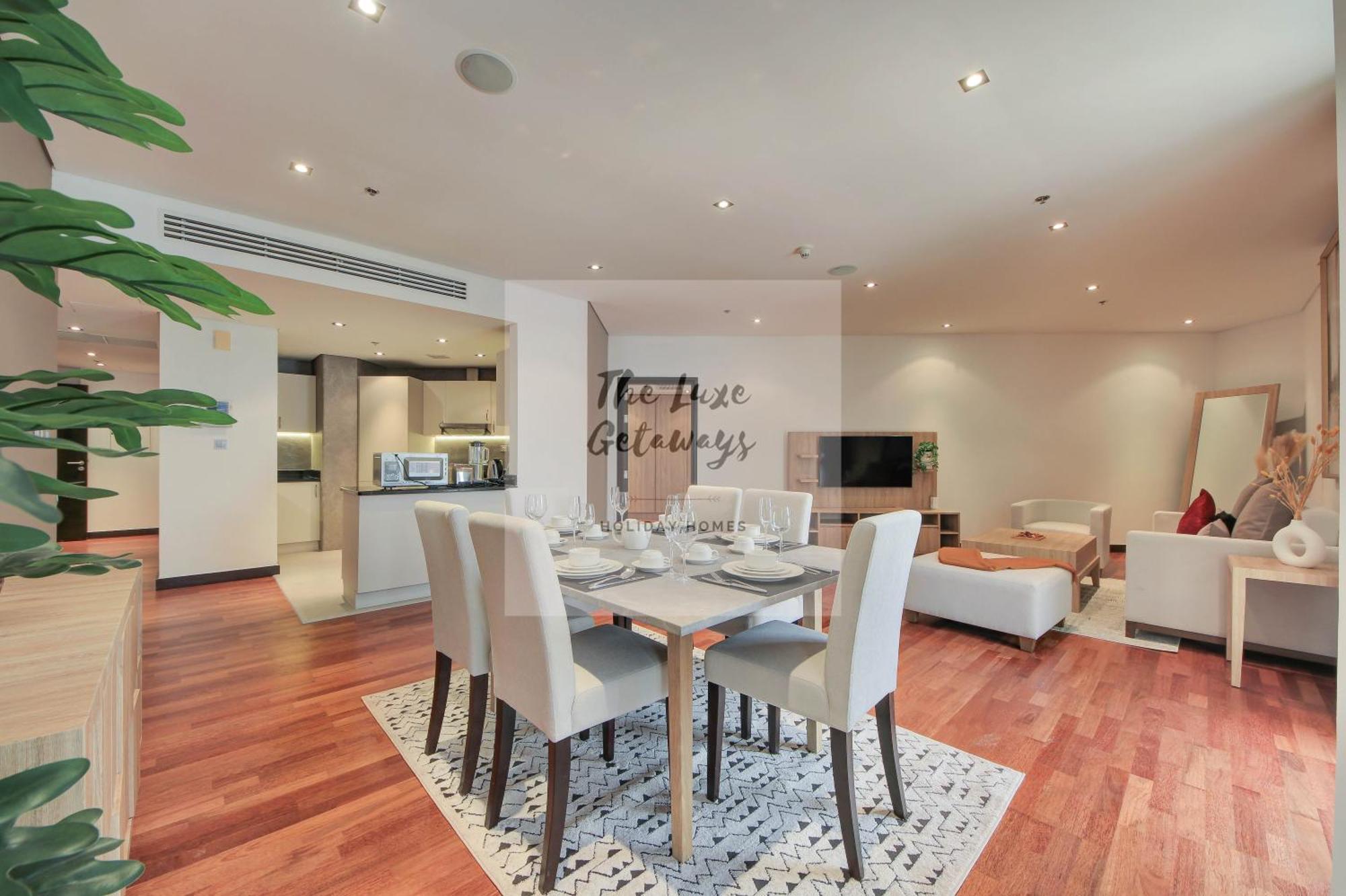 Luxe Getaways Royal Amwaj Palm Jumeirah Resort Apartment Holiday Home Dubai Exterior foto